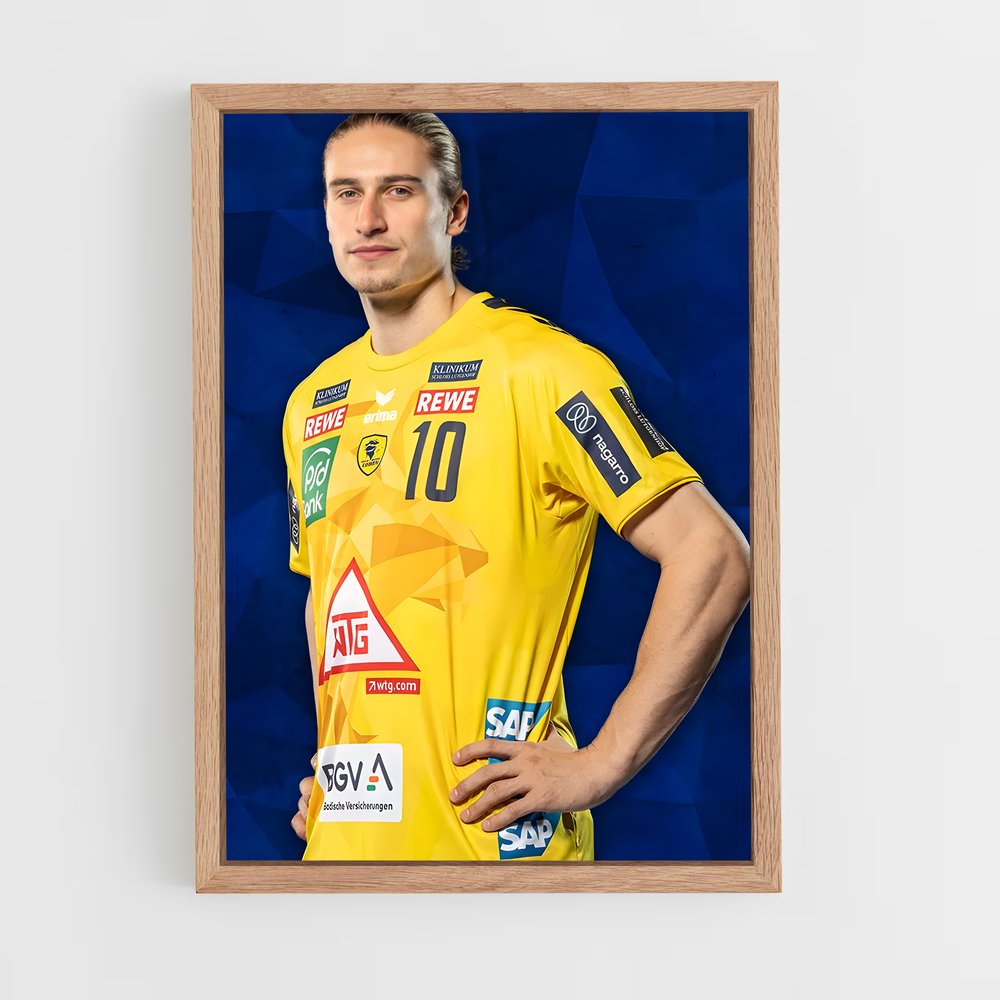 Poster Juri de knorr – affiche Handball (vue 4)